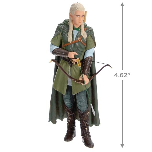 New! Legolas Lord of the Rings Hallmark Keepsake Christmas Ornament 2023 Tolkien - Picture 3 of 5